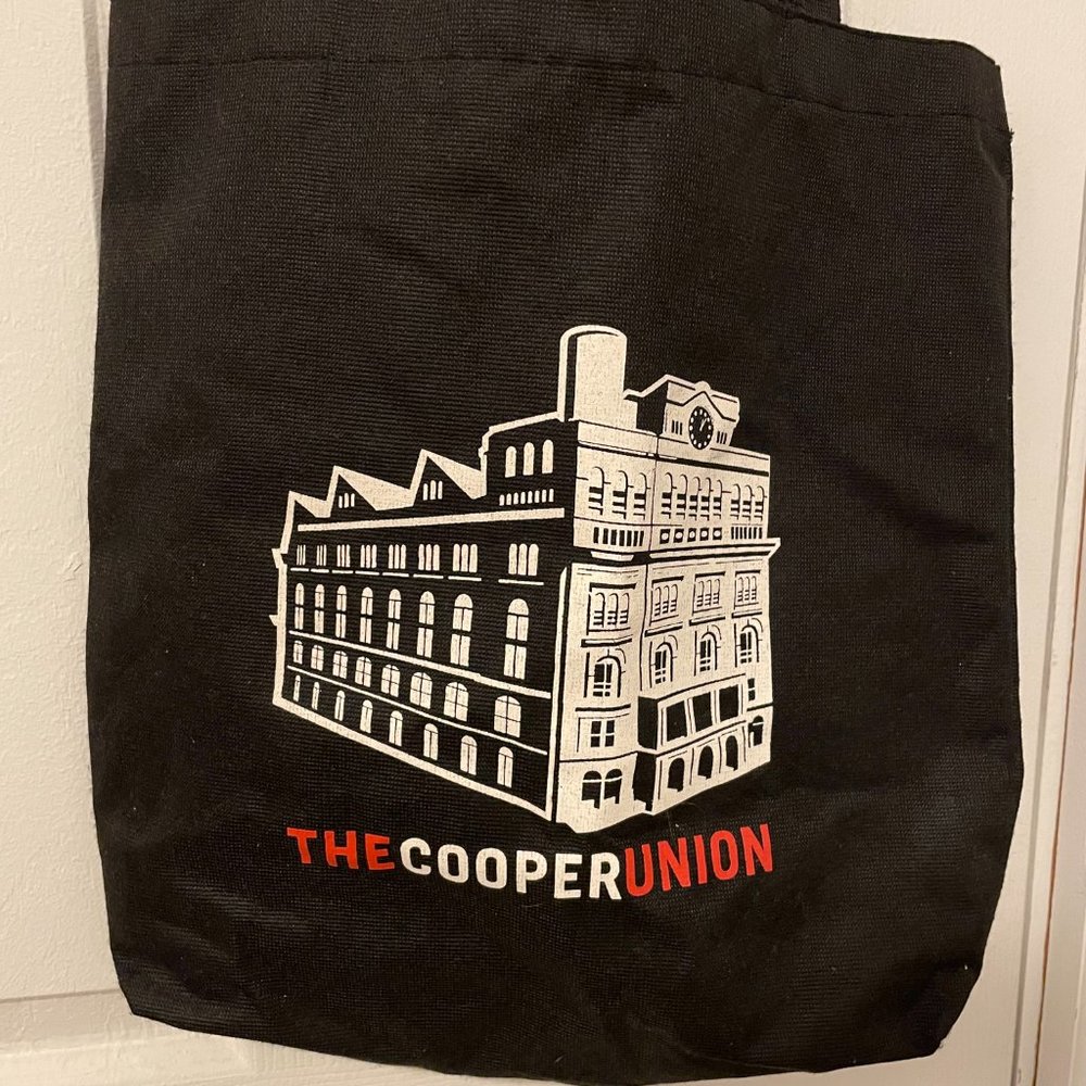 The Cooper Union Black Tote Bag